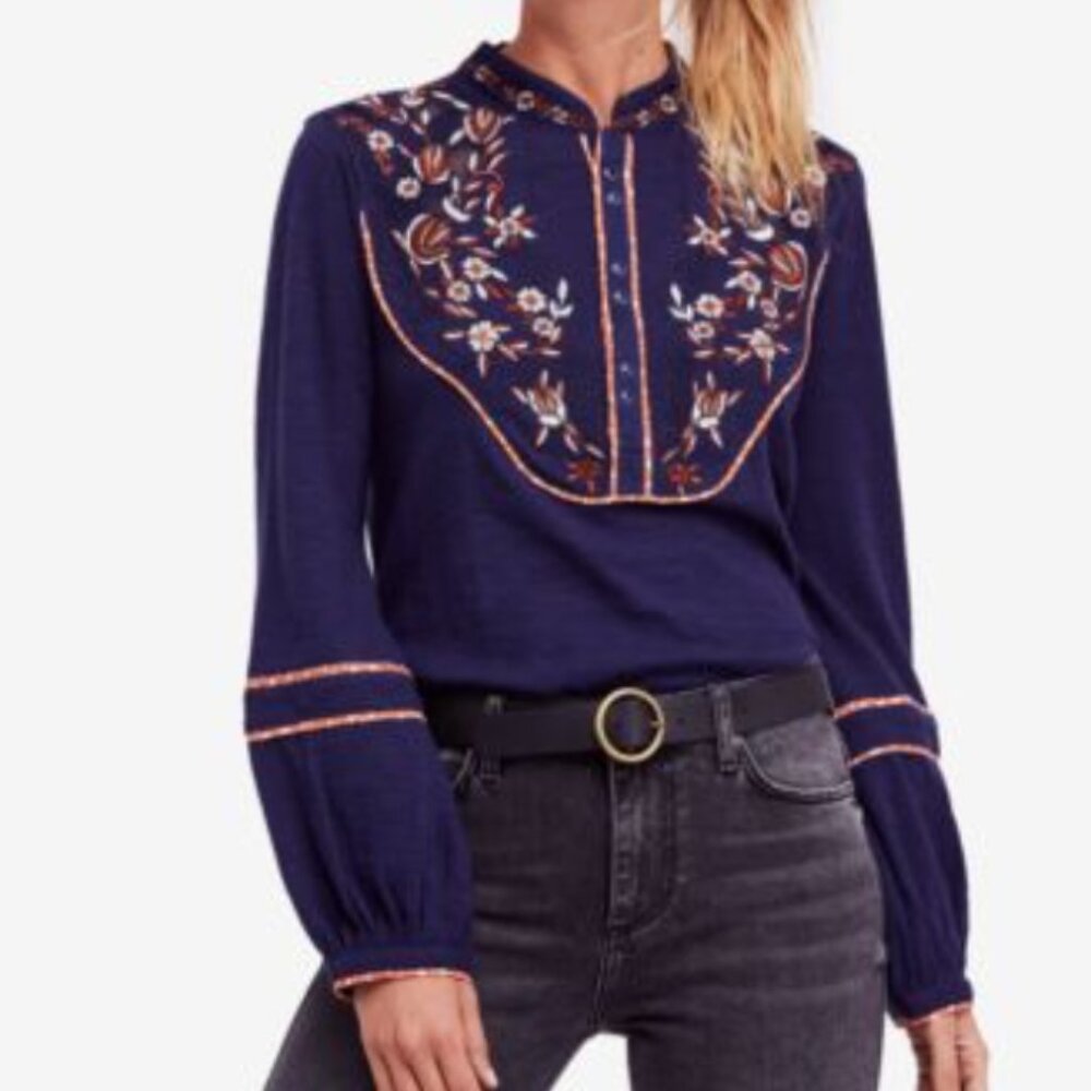 Free People Sundance Kid henley - Picture 3 of 4